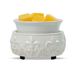 LBR Electric wax warmer for wax melts discount wholesale electric candle warmers 2 in 1 essential wax oil burner with timer