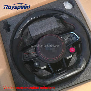 <span class=keywords><strong>Volante</strong></span> de fibra de carbono personalizado para <span class=keywords><strong>Audi</strong></span> RS Series RS3 RS4 RS5 RS6 RS7 S3 S4 S5 Old B8 Series A8 R8 Q7 Q5 - Product Image 1