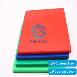 Custom High Quality Wear Resistant Anti Impact Large Plastic Block Large Uhmw Pieces Green Sheet Price