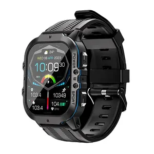 New C26 Smart Watch for Men Women BT Calling Waterproof Large Memory Multi Functions Outdoor Sports Smartwatch For Android IOS
