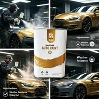 Vernis automobile anti-jaunissement 2K transparent résistant aux UV pour la réparation automobile