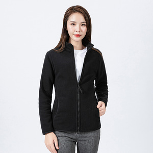 Veste <span class=keywords><strong>polaire</strong></span> unisexe de haute qualité, décontractée, à col montant, respirante, coupe-vent, avec poche zippée, pour l'extérieur - Product Image 3