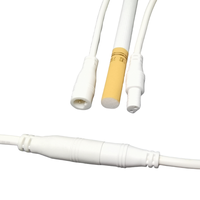 Câble Connecteur Mini 2 Fils Étanche IP66 Mâle-Femelle en Cuivre Pur pour Alimentation LED et Rallonge d'Alimentation