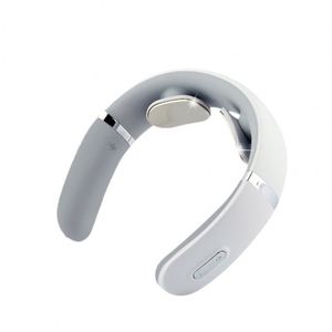 Meilan Cervical Spine Neck Massager Bluetooth Wireless <b>Remote</b> <b>Control</b> Heating EMS Pulse <b>Vibration</b> Massage-Neck Support Device - Product Image 2