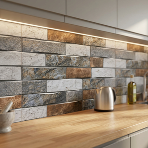 Azulejos de Pared de Cerámica Impermeables de 30x60 cm, Diseño Cuadrado de 300x600 mm, Azulejos Digitales para Exteriores para Elevación de Edificios, Alta Calidad - Product Image 1