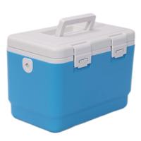 Boîte de refroidissement en plastique pour canette de glace Portable multifonctionnelle 12l haute Performance, livraison médicale populaire au détail