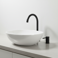 Keran Sanitasi ZOYUE Dua Lubang Satu Gagang Model Deck Mount untuk Wastafel Bahan SS 304 Finishing Brushed ZY-B102L