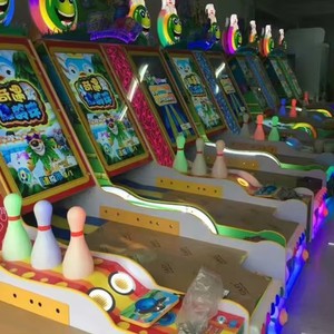 Máquina de juego que funciona con monedas Crazy <span class=keywords><strong>Bowling</strong></span> Game Indoor Sports Ticket Redemption Arcade Game Machine - Product Image 2