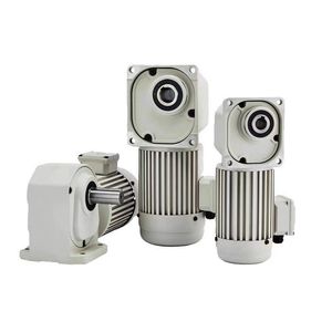 Motor de CA trifásico pequeño de ángulo recto con reductor de velocidad simple de engranajes helicoidales, compatible con personalización ODM - Product Image 5