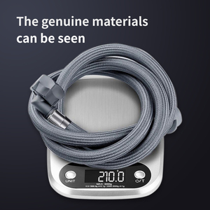 Nhà máy trực tiếp Chất lượng cao Máy giặt nước đầu vào <span class=keywords><strong>Hose</strong></span> với nhựa nối ống nước Ống - Product Image 4