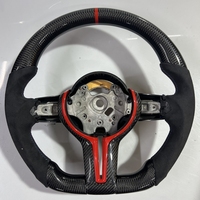Volant en fibre de carbone véritable pour BMW M3 M5 Série 3 Série 5 F01 F02 F05 F10 F12 F20 F22 F30 F31 F32 F35 F80 F88 E90 E70