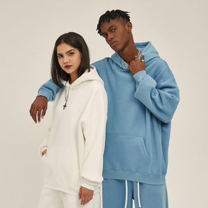 Hoodie vierge de sublimation pour homme, coupe oversize et carrée, streetwear, personnalisable avec logo, best-seller, haut de gamme, luxe - Product Image 6