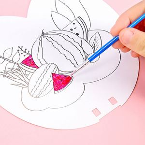 Papel de Cartón Blanco con Patrón de Líneas para Manualidades, Dibujos Animados y Pinturas para Niños, Venta al Por Mayor - Product Image 4