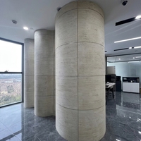 Panneau mural flexible ignifuge, insonorisant et imperméable en fibres de ciment modifiées, revêtement toutes saisons pour appartement et maison