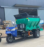 Machine à épandre les engrais et le fumier organiques LEABON, haute productivité, capacité de 10 tonnes/h, construction en acier inoxydable pour les fermes