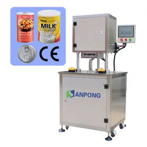 semi automatic can sealing machines bottle vacuum sealer for small factory packing machine