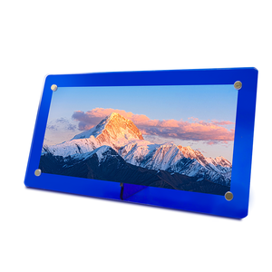 Trong suốt Acrylic khung ảnh đứng với nam châm để hiển thị photocards trong văn phòng hoặc trang trí máy tính để bàn nhà - Product Image 1