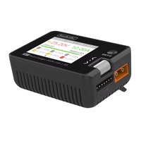 Chargeur d'équilibrage Lipo multifonctionnel ToolkitRC M7 200W 10A avec mesureur de puissance ABS pour accessoires de drones de course FPV