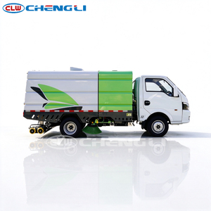 รถกวาดถนนไฟฟ้าตงเฟิง 4.5 ตัน สำหรับทำความสะอาดถนนในเขตเทศบาล - Product Image 2