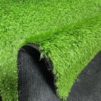 Gazon artificiel en plastique Duofu - Toucher naturel, haute simulation, hauteur 2-5 cm, style moderne pour intérieur/extérieur, anniversaire, Pâques
