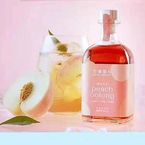 Botella de cristal vacía personalizada, cuadrada, 100ml, 250ml, 300ml, 375ml, para vino, champán, licor, bebidas - Product Image 3