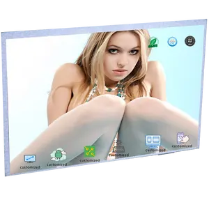 Herhangi bir inç lvds ftft tft ekran renk modülü ile endüstriyel reklam lcd ekran panel oem evrensel araba ahududu pi görüntüler