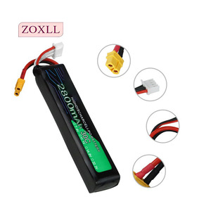 Оптовая цена, аккумулятор 11,1 В, 30C 2800 мАч, литий-ионная батарея большой емкости, высокая скорость разряда самолетов, аксессуары для игрушек - Product Image 3