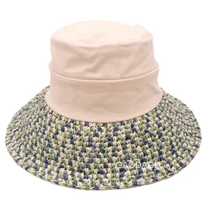 V 도매 인기있는 새로운 디자인 2023 여름 페도라 재미 있은 종이 모자