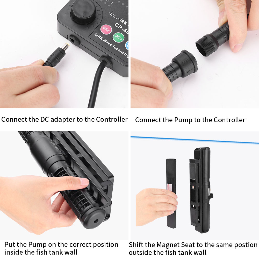卸売jebao cp-15 15wフローポンプ波メーカー水族館フィルターポンプ水