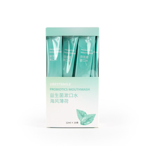 Bain de bouche Sea Breeze Menthe, en bandelettes, pour nettoyage buccal, jetable, portable, correcteur de couleur. - Product Image 5