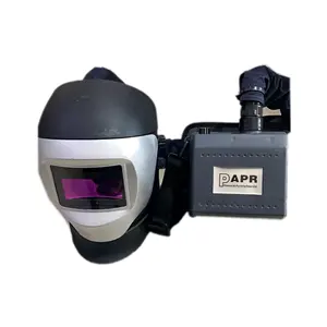Respirador con capucha para purificar el aire, casco de soldadura con respiradores, TH3, clase EN379, PAPR