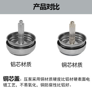 Bouchons de bouteilles d'alcool en gros, têtes de bouteilles anti-éclaboussures à bouton-poussoir en cuivre et acier inoxydable, acier inoxydable industriel durable - Product Image 4