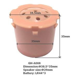 Muñeco <span class=keywords><strong>de</strong></span> Peluche <span class=keywords><strong>de</strong></span> Tiburón con <span class=keywords><strong>Caja</strong></span> <span class=keywords><strong>de</strong></span> Música y Módulo <span class=keywords><strong>de</strong></span> <span class=keywords><strong>Sonido</strong></span>, Reemplazo <span class=keywords><strong>de</strong></span> Batería, Cumple con la Norma EN71, <span class=keywords><strong>Sonido</strong></span> Único, OEM GH-A008 - Product Image 2