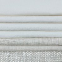 Tissu de lin de coton biologique classique mélange de fil teint richement texturé pour rideau canapé taie d'oreiller sac de meubles Technique tissée