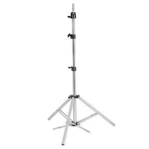 Support de tête de mannequin réglable professionnel pour salon de coiffure, trépied en acier inoxydable pour présentation de coiffures - Product Image 2