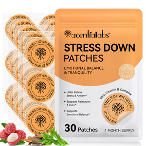 Acentiallabs Equilibrio emocional Tranquilidad Relajación Calma Etiqueta privada Vitamina B Complejo Estrés Abajo Parche transdérmico - Product Image 1