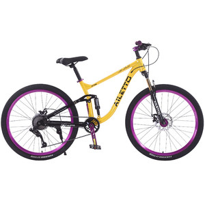 Bicicleta de Montaña con Suspensión Trasera, Frenos de Disco, Cuadro de Acero al Carbono y Aluminio VD30, para Hombre y Mujer - Product Image 1