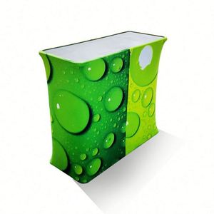 High Quality <b>Foldable</b> Aluminum Alloy Pop up Counter Trade Show Elevating Front <b>Desk</b> Convenient Front <b>Desk</b> - Product Image 5