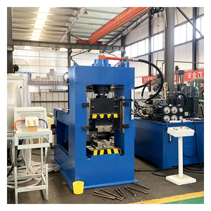 100T 63T Geschmiedeter Pier Head Auto achse Heiße horizontale Doppels tation Hydraulische Presse Maschine Automobile Axle Making Press - Product Image 1