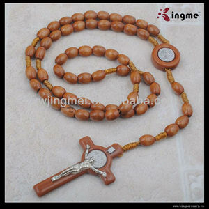 <span class=keywords><strong>St</strong></span> <span class=keywords><strong>Benedict</strong></span> 아크릴 카톨릭 목걸이 묵주 코드 선물 - Product Image 4