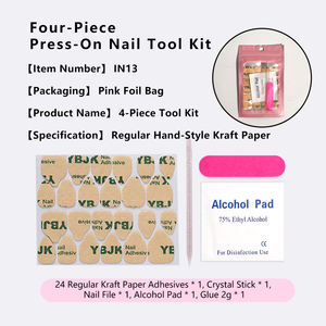 <span class=keywords><strong>Faux</strong></span> <span class=keywords><strong>ongles</strong></span> complets en amande de qualité supérieure, 30 pièces, <span class=keywords><strong>avec</strong></span> fleurs en résine 3D, design luxueux à effet de perle d'eau française - Product Image 6