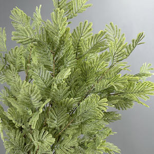 <span class=keywords><strong>Mimosa</strong></span> artificiel de verdure <span class=keywords><strong>en</strong></span> plastique à 6 branches de haute qualité pour la décoration intérieure - Product Image 4