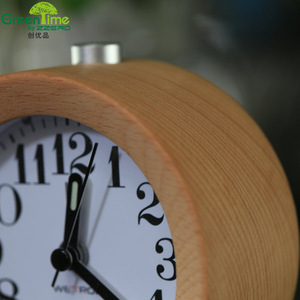 New Arrival vui Hot Bán đầy màu sắc kỹ thuật số chiếu Đồng hồ báo thức trẻ em báo động đồng hồ gỗ - Product Image 2