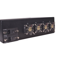 Amplificateur EDFA à 64 ports, 1550 nm, dopé à l'erbium, pour rack 2U FTTX WDM
