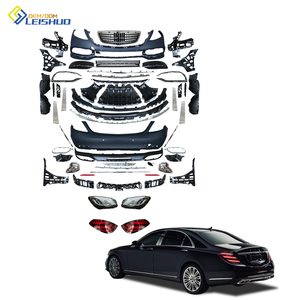 Leishuo 2024 pour <span class=keywords><strong>Mercedes</strong></span> Benz classe S W222 14-20 Kit de carrosserie modèle Maybach modifié comprenant un pare-chocs avant arrière - Product Image 5
