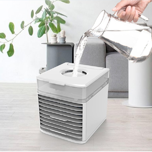 Climatiseur <span class=keywords><strong>d</strong></span>'<span class=keywords><strong>air</strong></span> avec <span class=keywords><strong>purificateur</strong></span> <span class=keywords><strong>d</strong></span>'<span class=keywords><strong>air</strong></span>, 7 couleurs de lumières nocturnes, refroidisseur <span class=keywords><strong>d</strong></span>'<span class=keywords><strong>air</strong></span> personnel USB - Product Image 1