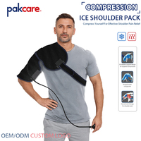 Attelle de compression gonflable en forme de H pour la cheville, thérapie par le froid/le chaud, classe I, pour les blessures sportives et le soulagement de l'arthrite