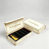 Boîte cadeau magnétique personnalisée pour bouteille de boisson, emballage en papier de luxe pour bière, soda, boisson énergisante avec doublure en éponge personnalisée