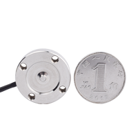 Capteur de force de compression plat haute précision en acier inoxydable 50-1000N, à visser, point unique, pour petits espaces