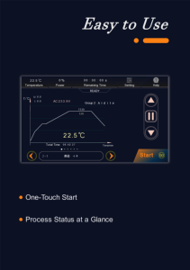 Forno per Sinterizzazione Dentale a Bassa Potenza e Alta Temperatura 220VAC - Product Image 3